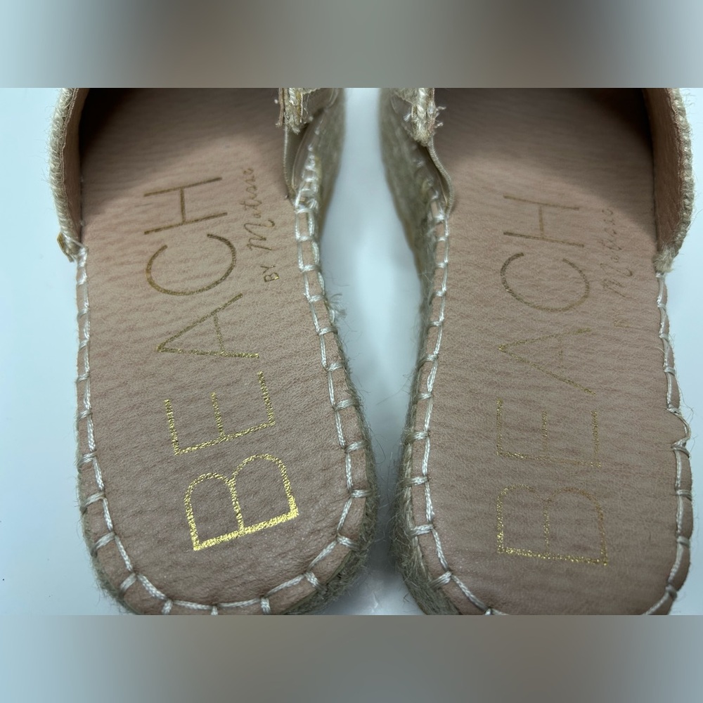 BEACH by Matisse Chunky Espadrille Del Mar Sandal Size 7 M - Picture 11 of 13